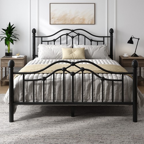 Full queen metal bed - metal,
