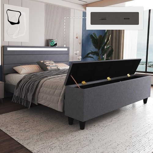 Full queen bed frame - frame, with