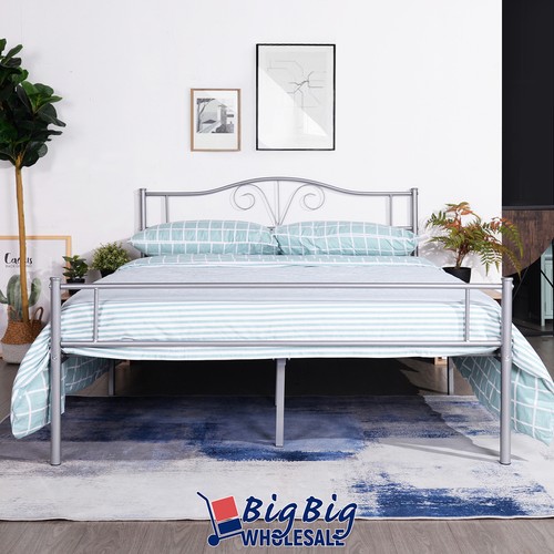 Full size metal bed frame - size,