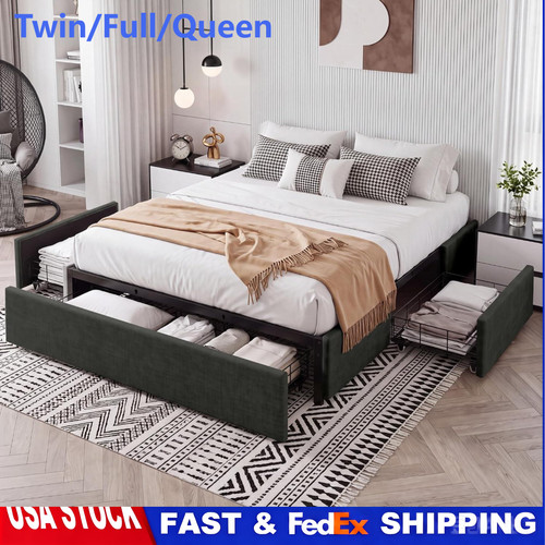 Twin full queen size - bed, frame
