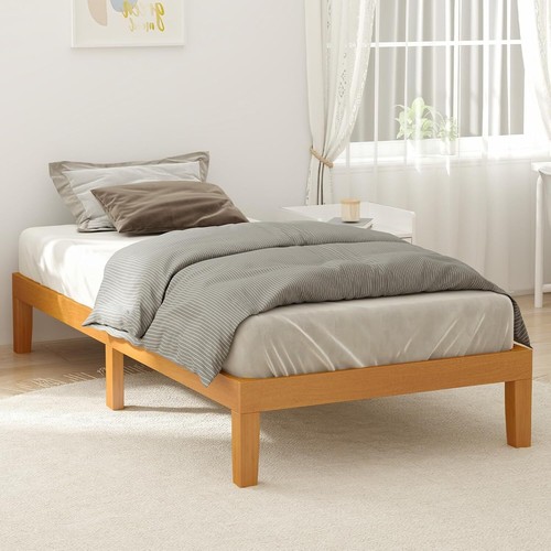 Wood bed frame - 12in, wooden