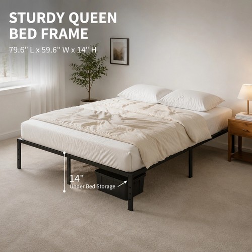 Metal queen king full size - queen,