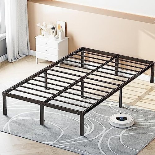 Metal platform bed - platform,